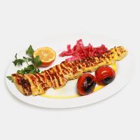 خوراک جوجه کباب زعفرانی