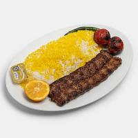 چلو کباب کوبیده معمولی