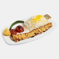 چلو جوجه کباب زعفرانی