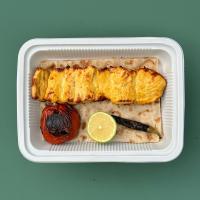 خوراک جوجه کباب زعفرانی