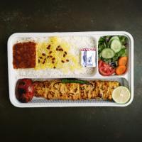 چلو جوجه کباب زعفرانی (ویژه)