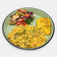 میگو پلو مدیترانه