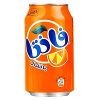 نوشابه قوطی فانتا پرتقالی