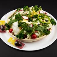 لارج سالاد کاهو با سبزیجات (دو نفره)