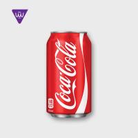 نوشابه قوطی کوکا کولا