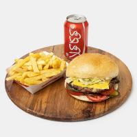 چیز برگر کمبو سینگل