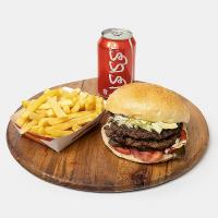 همبرگر کمبو دبل