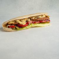 همبرگر مخصوص قارچ و پنیر