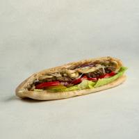 ساندویچ همبرگر دست ساز قارچ