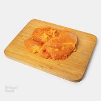 استیک سینه مرغ زعفرانی