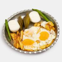 نیمرو سیب زمینی دو نفره