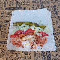 دست پیچ املت پیتزایی