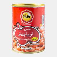 کنسرو لوبیا با سس تند بهروز