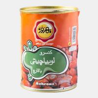 کنسرو لوبیا با قارچ بهروز