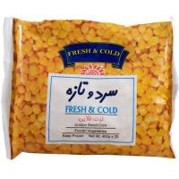ذرت منجمد سرد و تازه