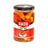 ترشی فلفل رنگین کمان بدر