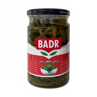 ترشی فلفل سوزنی سبز بدر