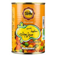 کنسرو مخلوط سبزیجات بهروز