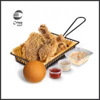 ران سوخاری( 3 تکه) بدون سیب زمینی