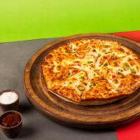 پیتزا قارچ و پنیر آمریکایی