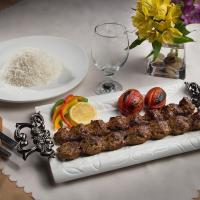 چلو کباب دو قلو