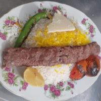 چلو کباب کوبیده مخصوص