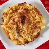 سیب زمینی با قارچ و پنیر