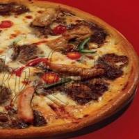 پیتزا چیک استیک آمریکایی