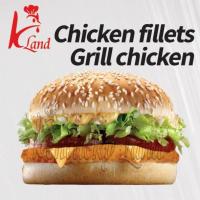 گریل چیکن برگر