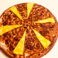 پیتزا پنیر آمریکایی