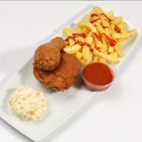 مرغ سوخاری (دو تکه)