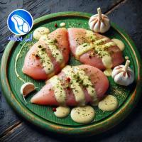 فیله مرغ سیر و کره