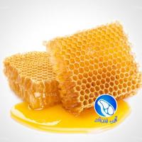 عسل با موم طبیعی پروتئین آبی