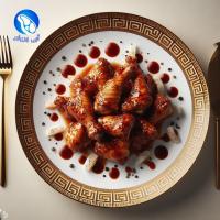 جوجه کبابی ران با استخوان باربیکیو