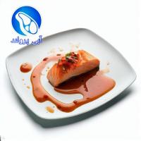 فیله ماهی قزل‌آلا کبابی چیلی مکزیکی 