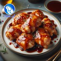 جوجه کبابی ران با استخوان تریاکی