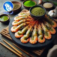 میگو کبابی برنیز سبز