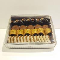 خرما و حلوا مخلوط جعبه ای کوچک