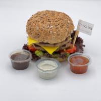 دوبل چیز برگر فیت فرندز