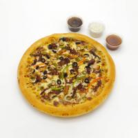 پیتزا گوشت و مرغ فیت فرندز