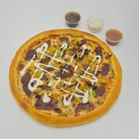 پیتزا سیر و استیک ایتالیایی فیت فرندز