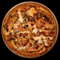 پیتزا چیکن آلفردو آمریکایی