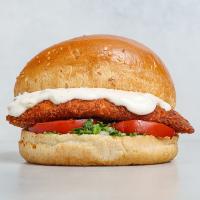 چیکن استیک سوخاری (نان گرد)