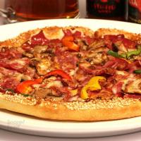 پیتزا بیکن ایسلندی  آمریکایی