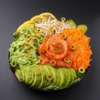 سالاد اسموک سالمون