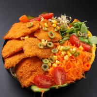 سالاد فراید چیکن