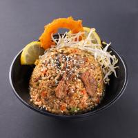 برنج سرخ شده گوشت