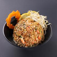 برنج سرخ شده میگو