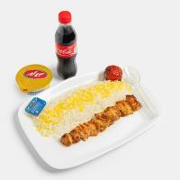 چلو جوجه کباب ران کمبو