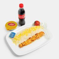 چلو جوجه کباب فیله کمبو